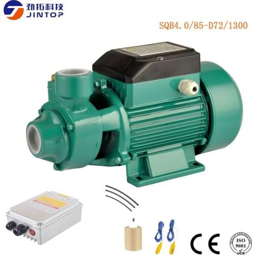 MODEL SQB4.0/85-D72/1300) JINTOP SOLAR PUMP 72V 1300watts powered water Pump booster surface solar water pump