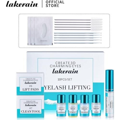 Lakerain Upgrade Version Eye Lash Lift Kit Eyelash Eyebrow Lifting Kit Eyelash Perm Lash lifting Tool Eye Patch Brow Lamination