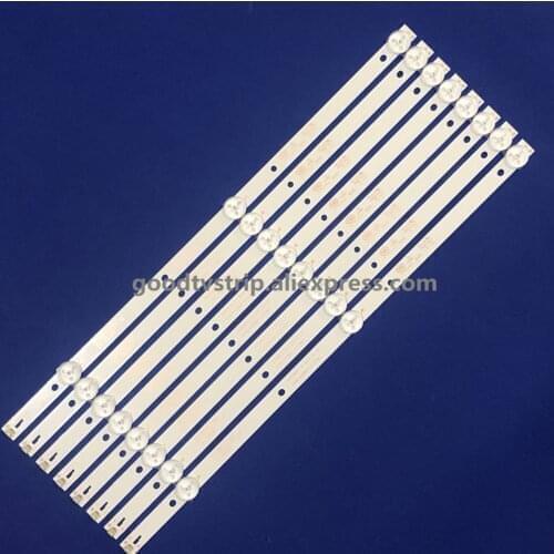 New 40pcs LED backlight strip for 43L1600C 43BDL4012N 43DL4012N L43E6800 43HFF5952 K430WDC1 A1 A3 4708-K43WDC-A1113N11 A3113N11