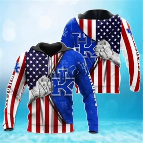 New Style Hand Catching The British Flag Fashion Leisure Hoodies 3D Print Unisex Colorful Hipster Streetwear/Zipper/Jacket S-510