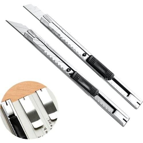 1pc Art Knife Letter Openers Utility Knife Paper And Office Knife Diy Cutter Knife Stationery School Tools Paper Cutter