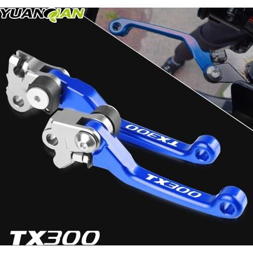 CNC Pivot Foldable Brake Clutch Levers For HUSQVARNA TX300 TX 300 tx300 2017-2018 Motorcycle Accessories Dirt Pit Bike Levers