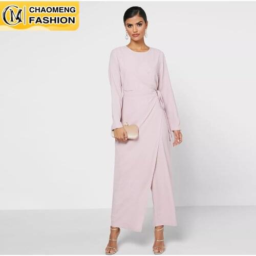 Modest Robe Satin Abaya Dubai Muslim For Women Fashion Jumpsuit Dress Turkey Islam Clothing African Musulman De Mode Ropa Mujer