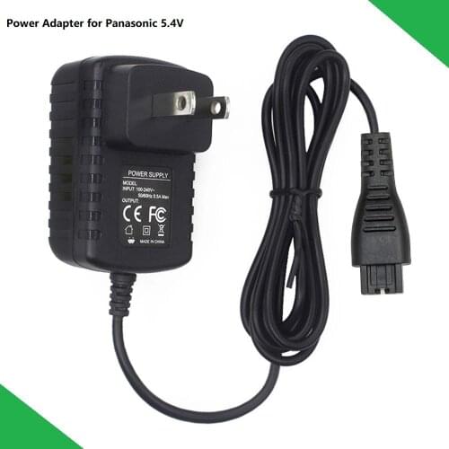 Replacement Power Adapter Wall Charger for Panasonic Shaver 5.4V Power Supply Spare Parts