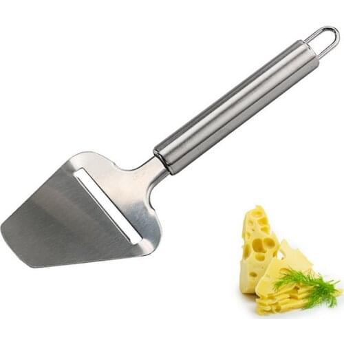 Silver Stainless Steel Cheese Peeler Cheese Slicer Cutter Butter Slice Cutting Knife Kitchen Cooking Cheese Tools