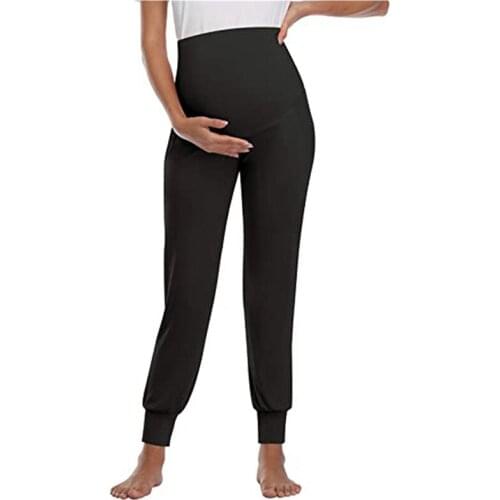 XL Maternity Pants Pants for Pregnant Women Stomach Lift Maternity Casual Trousers Adjustable Waist Maternity Clothes Soft Cozy