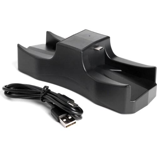 LED Controller Charger Cradle for sony- PS5 Gamepad Dual USB Charging Stand D08A