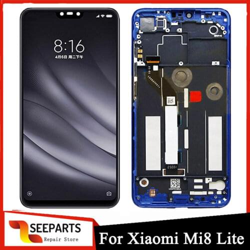 For Xiaomi Mi8 Lite LCD Display Touch Screen Digitizer Assembly For Xiaomi Mi8 Lite LCD 8 Youth 8X Mi 8 Lite LCD Screen