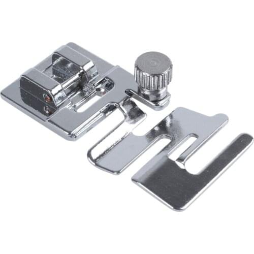 Quality 1 pc Elastic Cord Band Fabric Stretch estic Sewing Machine Foot Presser Snap On Sewing Tools DIY Sewing Accessories