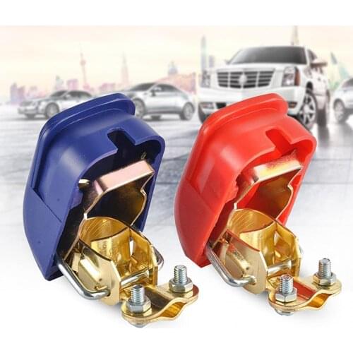 80% Hot Sell 2Pcs Universal Motor Battery Terminal Quick Connector Removable Switch Clip