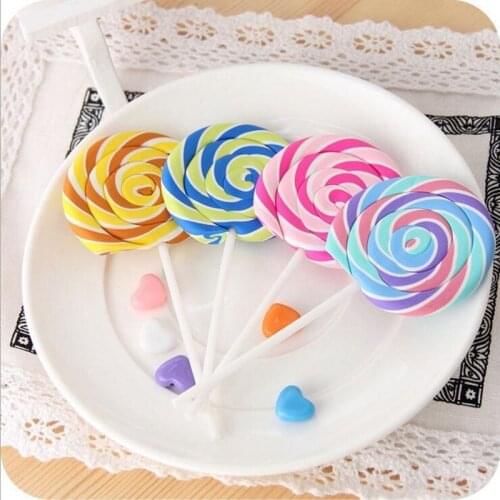 30Pcs/lot Cartoon Kawaii Lollipop Eraser Novelty Gifts School Supplies For Kids