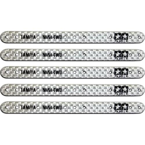 95307 Carbon Fiber 1.5mm/3.0mm Lettering Reinforcing Plate for RC Model Car Sapre Parts DIY Tamiya Mini 4WD Racing