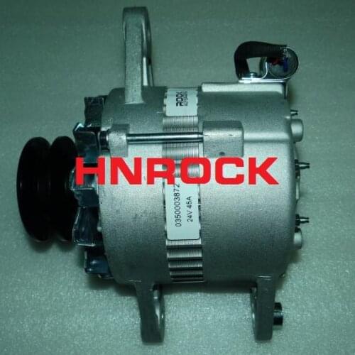 Auto Alternator For Isuzu engine 6BG1, Hitachi Excavator EX200-5 , 18120047100 0350003872 1-81200-4710-0 0-3500-3872