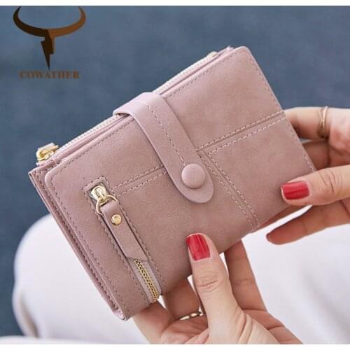 Женские кошельки из кожзама COWATHER China At AliExpress