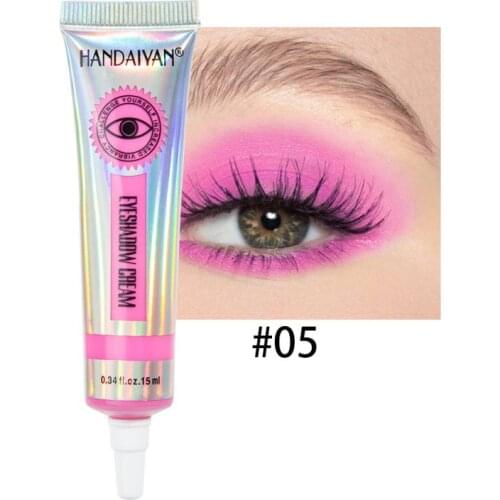 HANDAIYAN Pink Eye Shadow Makeup 12 Colors Matte Waterproof Lasting Not Easy To Fade Multi-function Colorful Eyeshadow TSLM2