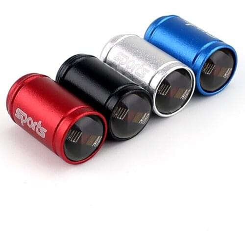 Car Styling Auto Wheel Tire Valve Caps For Ralliart Logo For Mitsubishi Delica Lancer Pajero L200 EVO Eclipse Grandis Mirage