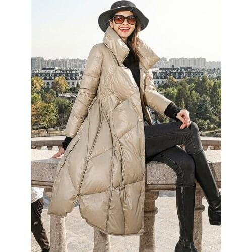 Женские стильные пуховики LOKEDIKE China At AliExpress