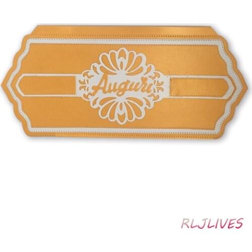 Slimline Card Metal Cutting Dies Stencils for DIY Scrapbooking Stamp album Decorative Embossing DIY Paper Cards