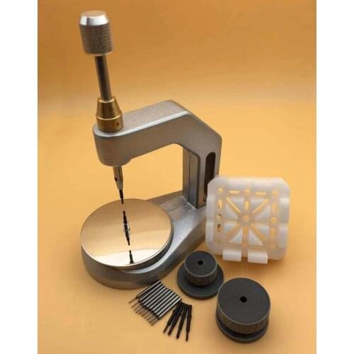 Multifunction Press Watch Bracelet Link Punch Holder for Removing Watch Band Link Pins and Screws