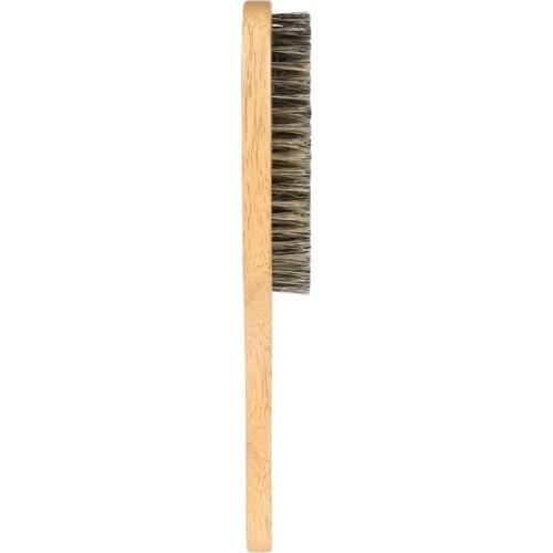 Hair & Beard Brush - Universal fits All Hair/Beard Types - Mens Trimming & Maintenance Beard Care Gift