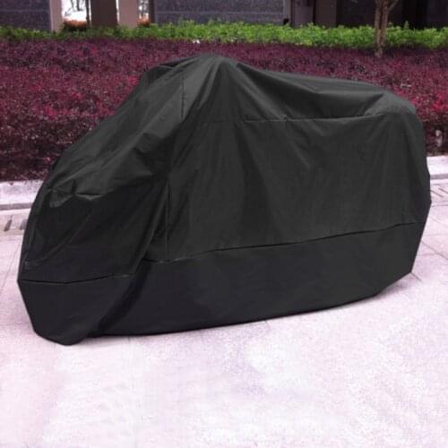 Waterproof Outdoor Motorbike UV Protector Rain Dust Bike Motorcycle Cover L/XL/2XL D7WD