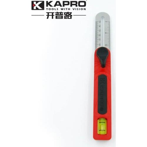 KAPRO High precision movable angle Woodworking tools Universal horizontal line T-shaped angle ruler
