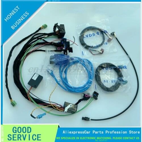 Wirings harness with CAS Emulator tester for BMW CCC CIC NBT EVO navigation systems power on bench all in one