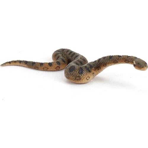 Green Anaconda Figure Collectible Toys Prank Snake Animal Action Figures Kids Animal Sandtable Scene Toys