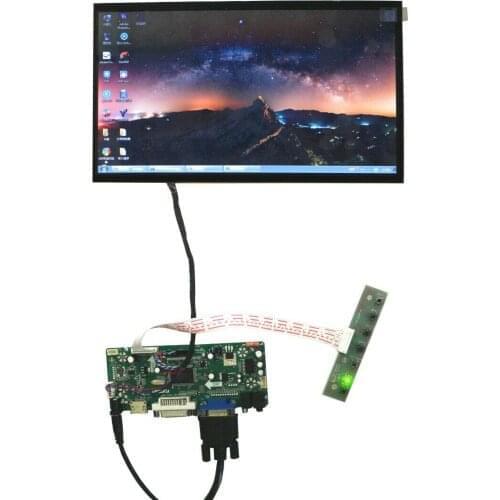 HDMI DVI VGA LCD Controller Plus LP116WH1 B116XW02 1366x768 LCD Screen DIY Monitor