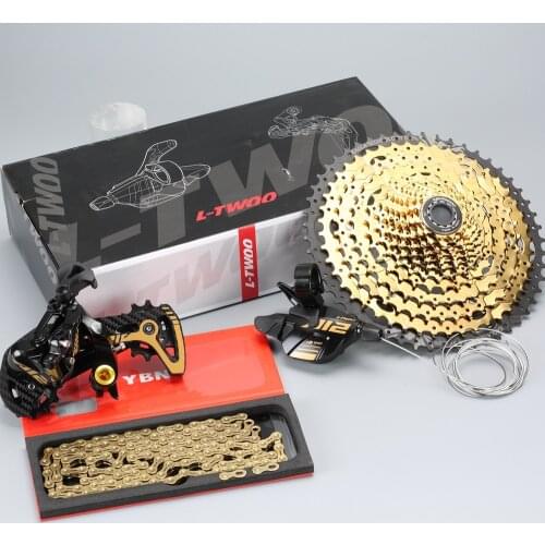 12 Speed MTB Groupset 11-52T Gold Cassette Shifter Rear Derailleur Shift Chain Mountain Bike 1*12S Group set For SRAM Shimano