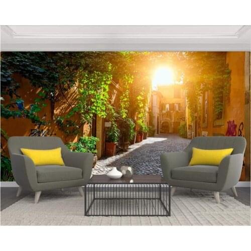 Beibehang Custom mural modern city streetscape landscape wallpaper 3d living room sofa bedroom 3d wallpaper mural papel pintado