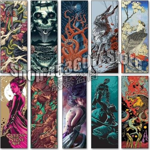 Skull Octopus Woman 5d Diy Diamond Painting Cross Stitch Diamond Embroidery Mosaic Abstract Paintings Full Rhinestone Gifts