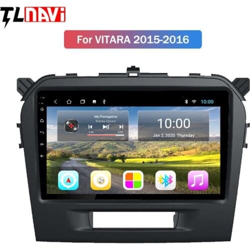 2G RAM Android 10 9 inch car navigation for Suzuki Vitara 2015-2016 support Wifi SWC OBD rear camera