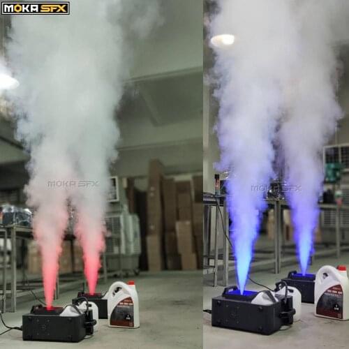 DMX Wireless LED Fog Machine vertical smoke machine Professional Stage Machine smoke maker machine for DJ Bar stage Fogger