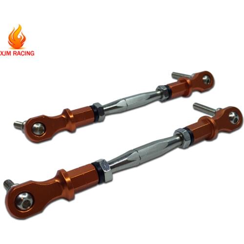 CNC Alloy Steering Turnbuckle Tie for 1/5 RC HPI BAJA Rovan King Motor 5B 5T 5SC rc car parts