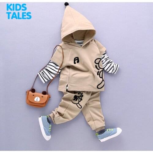 Children Boys Clothes 2017 Autumn Toddler Girls Clothing Set Casual Vest+T shirt+Pants 3Pcs Kids Cotton For Boys Tracksuits 0-4Y