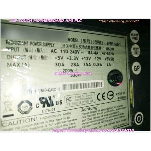 For EFRP-2553V1 EFRP-553V1 Server Power Supply 550W
