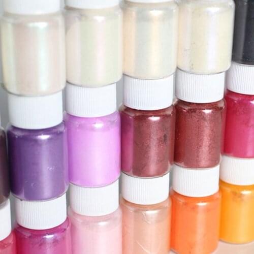 30 Colors Glitter Powder DIY Handmade Epoxy Resin Dye Pigment Cosmetic Supplies K1MF