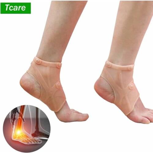 Tcare Magnetic Therapy Ankle Brace Support Pain Relief for Sprains Strains Arthritis Torn Tendons In Foot Ankle Safety Protector