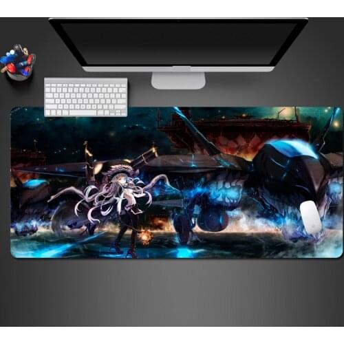 High Definition Animation Girl Game Fashion Innovation Natural Rubber Washable Large Table Mat Notebook Computer Game Mouse Pad