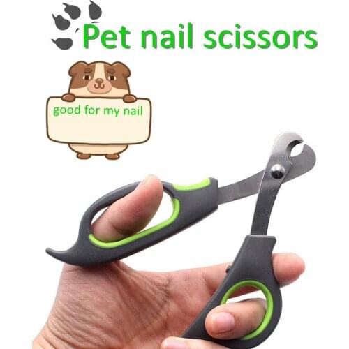 HANCENT New style pet nail scissors dog nail clippers stainless steel cat nail scissors pet supplies tool pliers