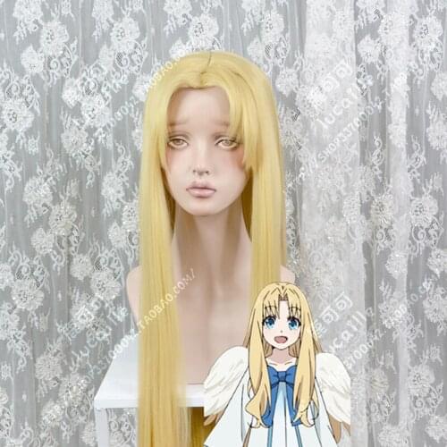 Anime Tate no Yuusha no Nariagari Firo Cosplay straight wig blonde wig the increase of the shield hero Cosplay Wigs + Wig Cap