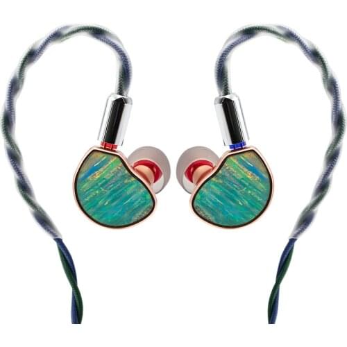 Simphonio VR1 Nanometer Ceramic Diaphragm Dynamic Driver Flagship HiFi In-ear Earphone for Audiophile