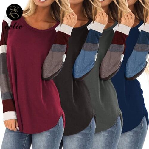 Poleron Mujer 2021 Stitching Long Sleeve Hoodies Sweatshirt Stripe Splice Color Hoodies Women Raglan Color Block Hoodie Pullover