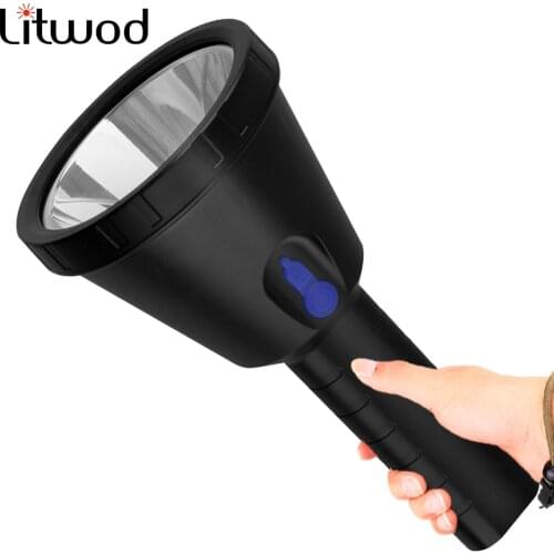 XHP50.2 Built In 26650 Battery Farthest Lighting Distance Led Flashlight Big Aluminum Cup Reflactor Torch Rechargeable Lamp Z30