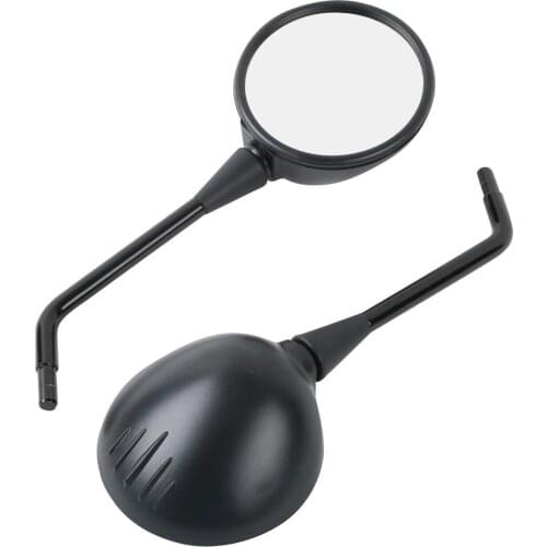 Motorcycle 8mm Side Rear View Glass Mirrors For BMW R1200 GS Adventure 2007-2008 Black