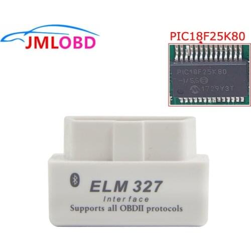 2019 Double PCB Board PIC18F25K80 Chip ELM327 V1.5 Bluetooth Auto Scan Bus Hardware V1.5 ELM 327 OBD2 OBDII Protocols Diagnostic