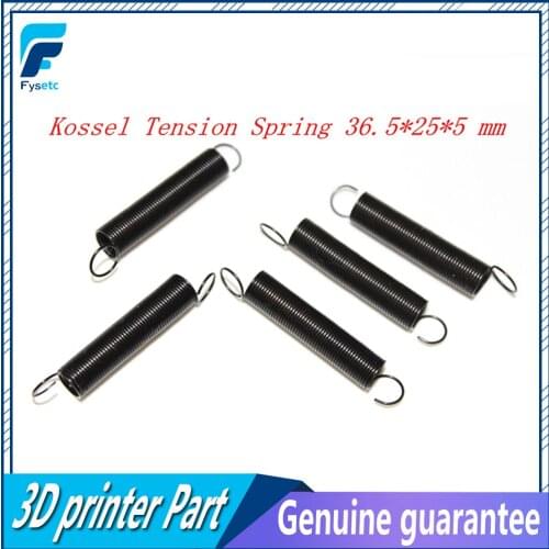 5pcs 3D printer DIY Kossel delta Rostock putt tension spring damping spring