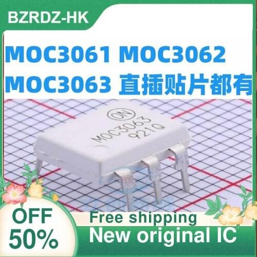 5PCS/lot MOC3061 MOC3062 MOC3063 SOP/DIP New original IC