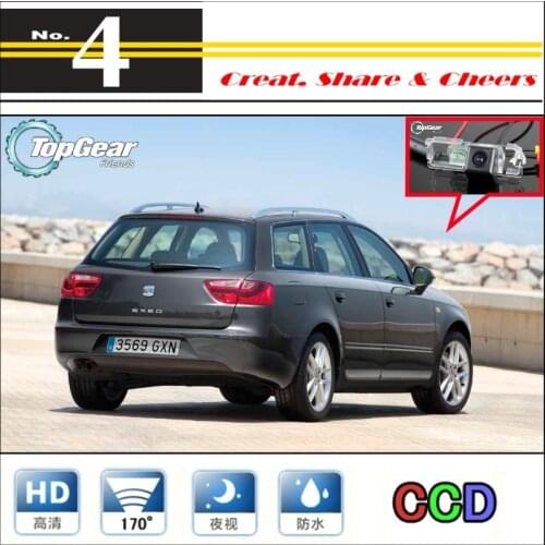 Car Camera For SEAT Exeo / Exeo ST 2008~2016 High Quality Rear View Back Up Camera PAL / NTSC / Waterproof CCD / RCA Connector